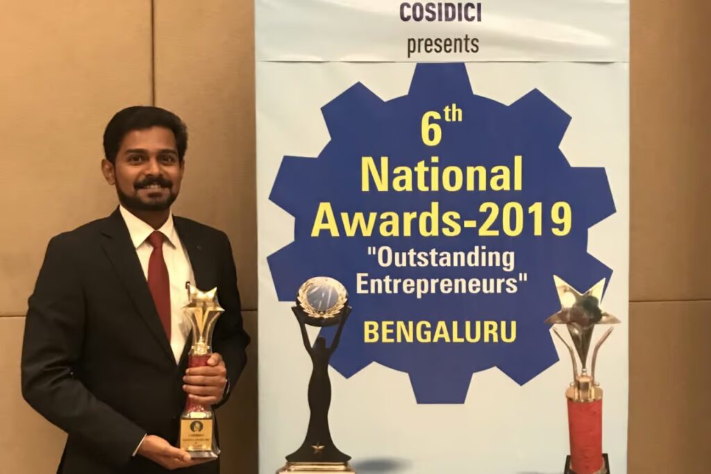 Sastra Robotics CEO Aronin Outstanding Entrepreneur Award 1 2